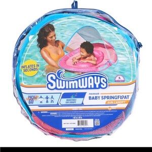 Swimways Baby Spring Float with Canopy